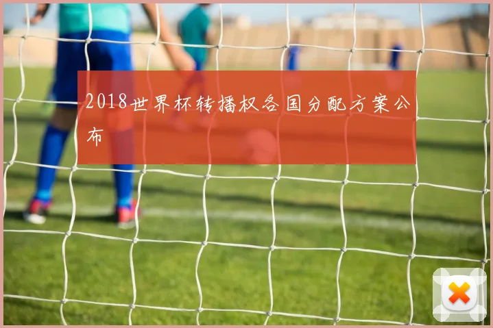 2018世界杯转播权各国分配方案公布