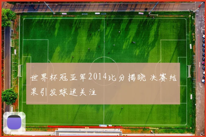 世界杯冠亚军2014比分揭晓 决赛结果引发球迷关注